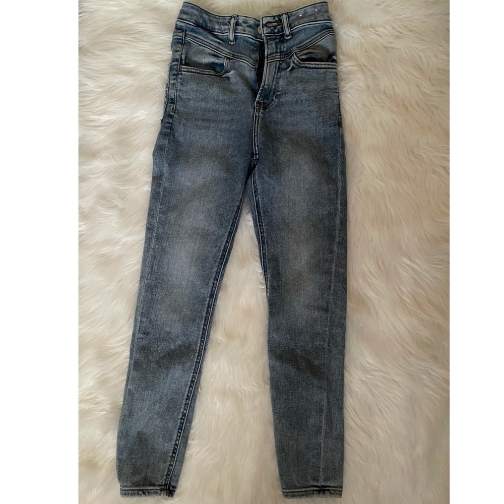 Express Cropped Skinny High Rise